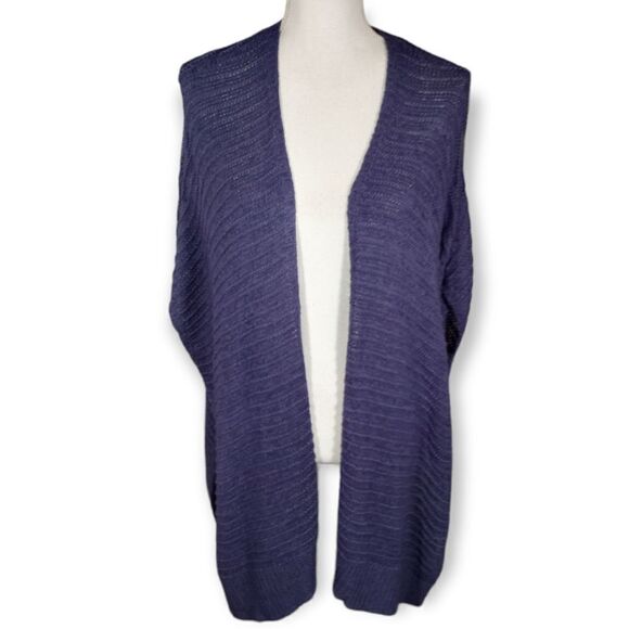 FOREVER 21 NAVY BLUE CARDIGAN SZ.S EUC - Picture 1 of 5